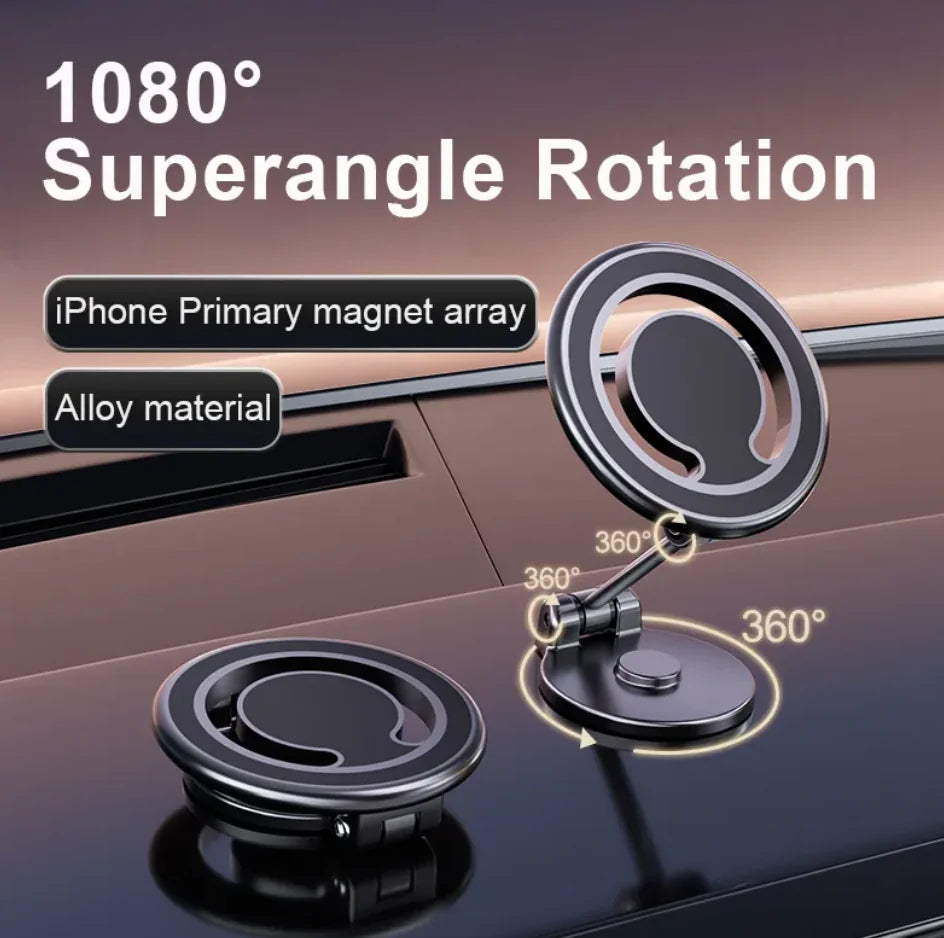 Military-Grade Magnetic Car Phone Mount