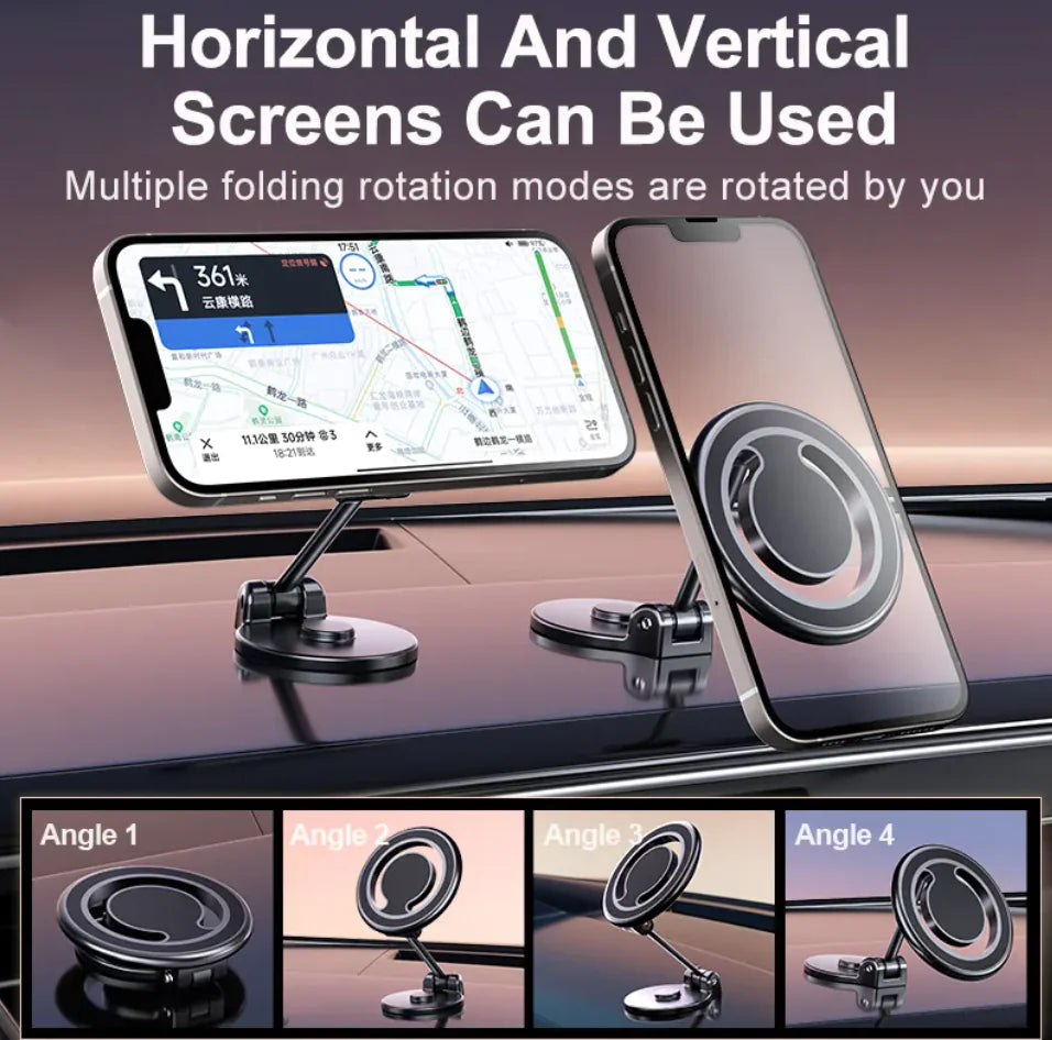 Military-Grade Magnetic Car Phone Mount